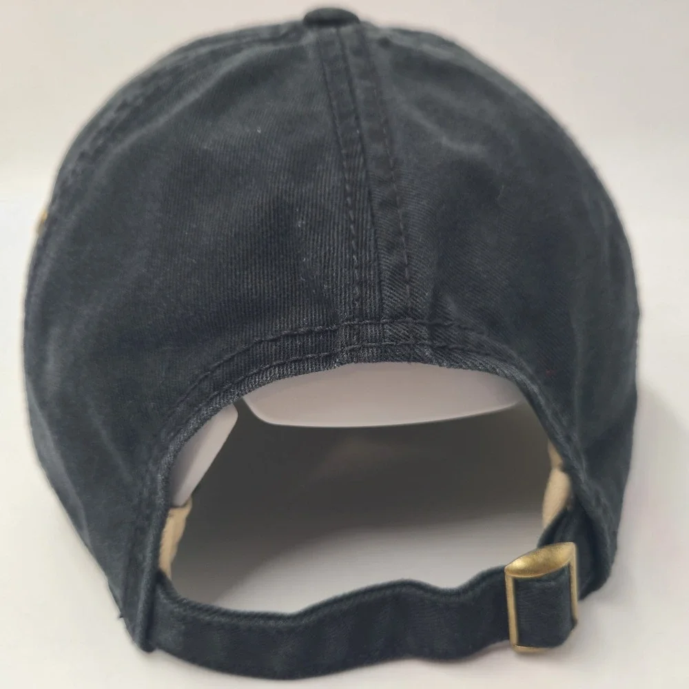 Pumpkin Ridge Golf Club Hat Strapback Black North Plains Oregon Course Logo Men
